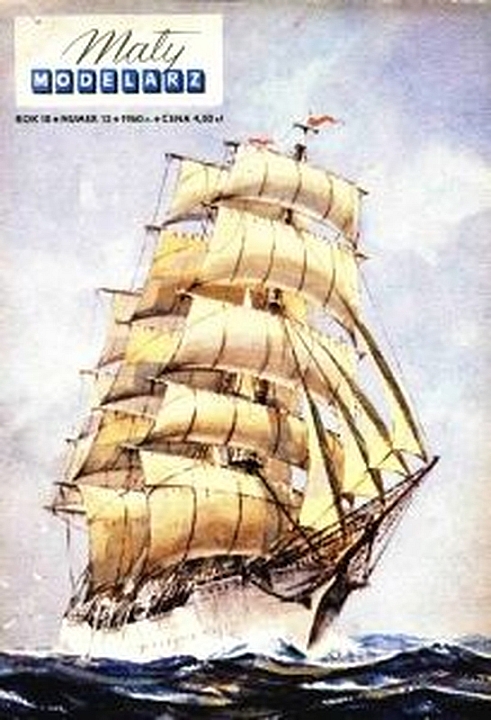 Plan Training Ship Dar Pomorza - MALY